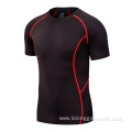 Short Sleeve Muscle mens Running fitness clothing
